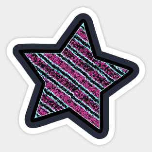 Glowing Star Sticker